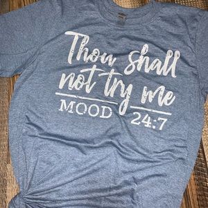 Thou shall not try me